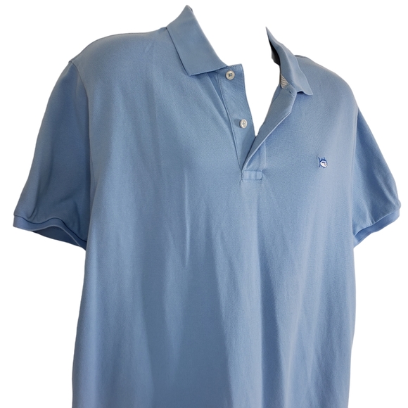 Southern Tide The SkipJack Polo Shirt Men's Size XL Classic Fit Blue Golf Preppy - Picture 3 of 11
